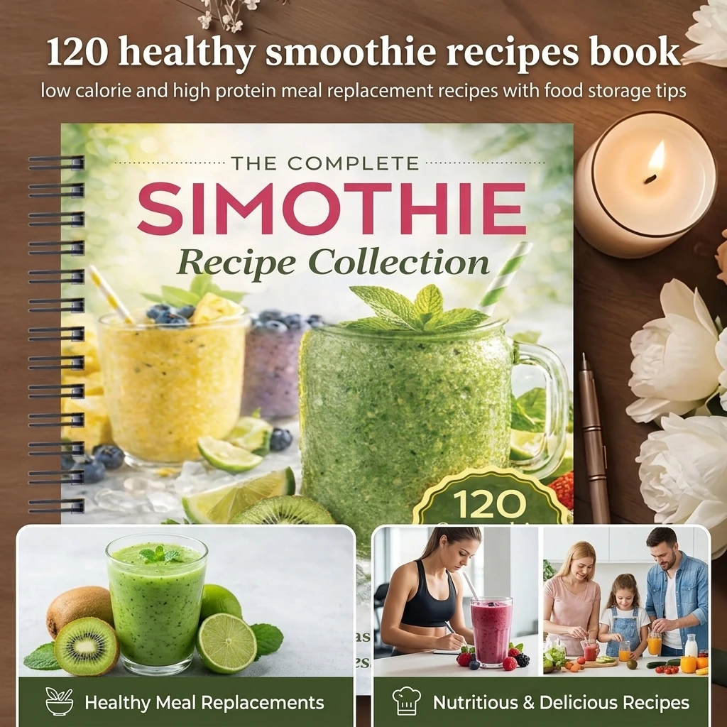 Healthy Smoothie Cookbook Low Sugar High Protein Recipes for Weight Loss Waterproof Coated Diet Guide Fitness Planning 4