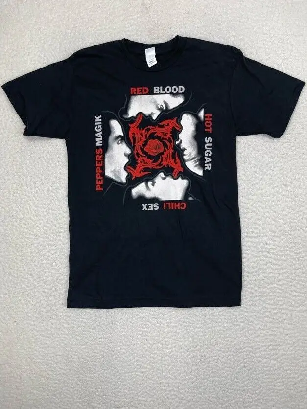 La Maglietta Core Da Uomo Red Hot Chili Pepper Cotton Black S Maniche Lunghe O Corte