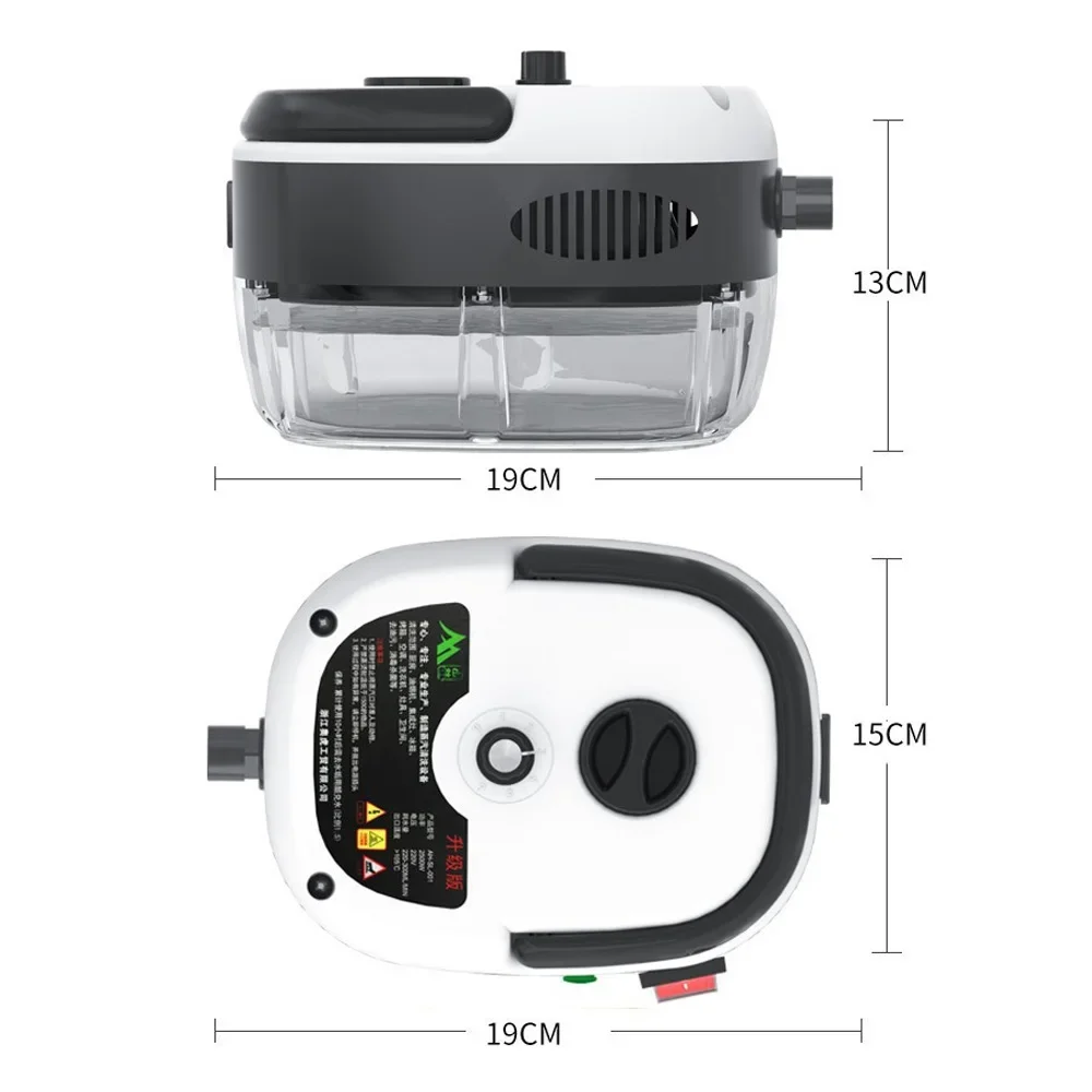 휴대용 1500W 고압 스팀 청소기 (EU/US 플러그) - 주방 가전, 자동차 디테일링, 가구 및 바닥 딥 클리닝용