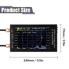 NanoVNA-F V2 4.3 Inch IPS LCD Display Vector Network Analyzer S-A-A-2 Antenna Analyzer Short Wave HF VHF UHF 5