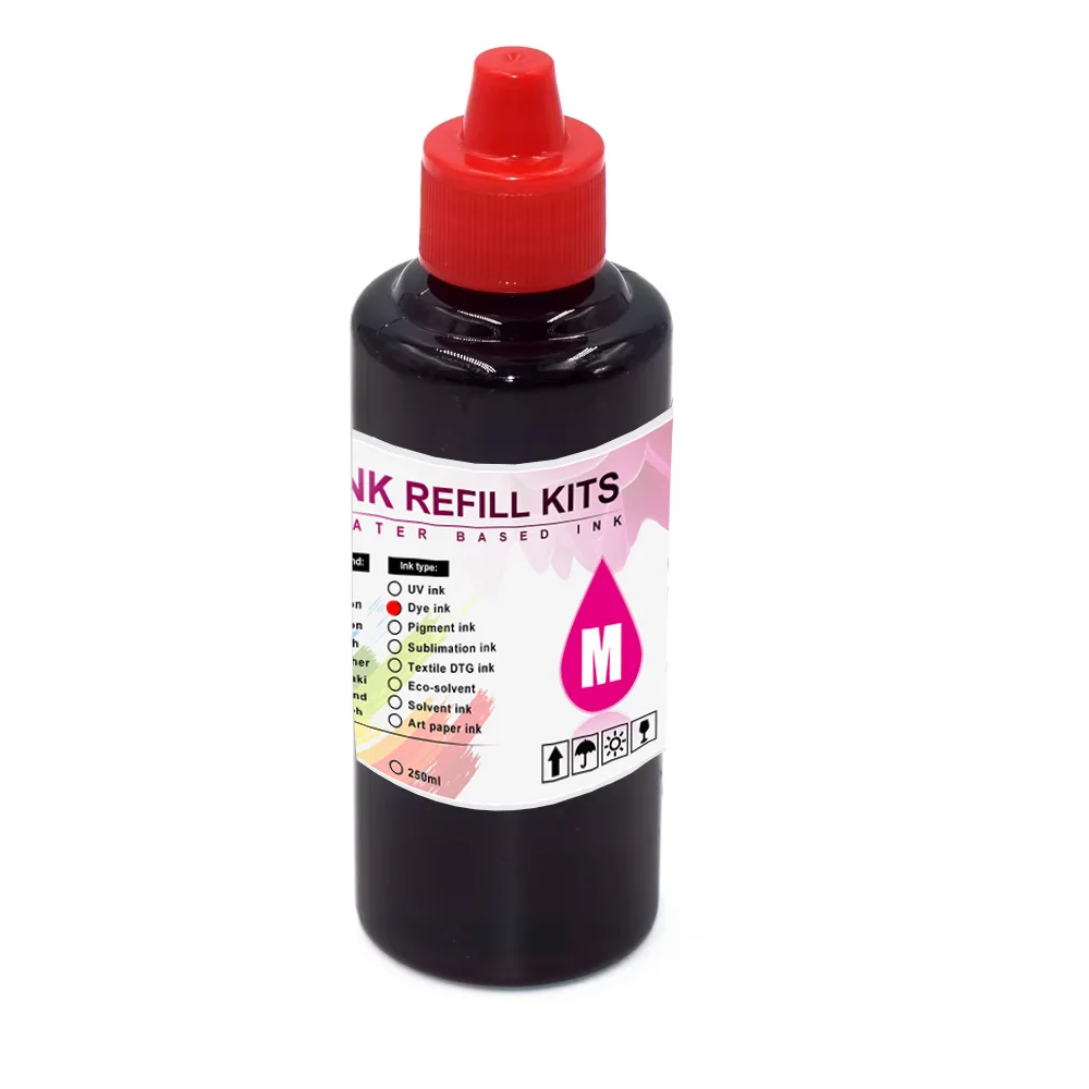 Dye Ink Refill T604XL 604XL Refill Dye ink For Epson XP-2200 XP-2205 XP-3200 XP-3205 XP-4200 XP-4205 WF-2910 WF-2930 WF-2935 WF-2950 Printer
