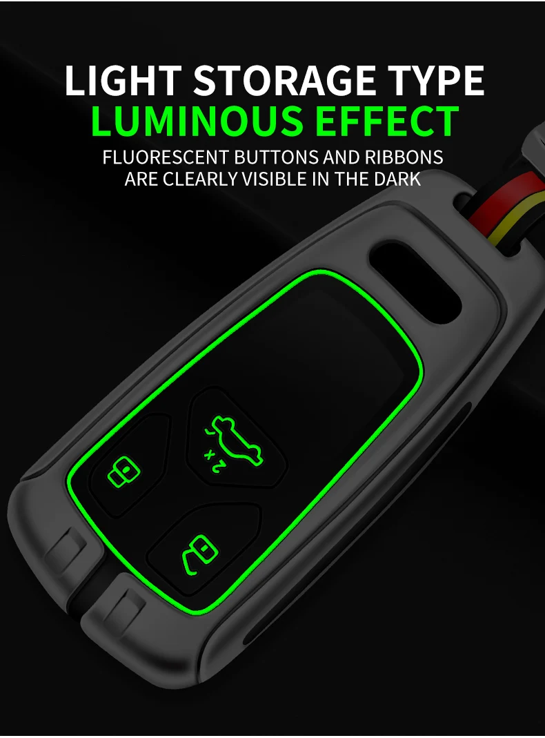 Portachiavi in metallo con telecomando per auto portachiavi per Audi A4 B9 A5 A6 8S 8W Q5 Q7 4M S4 S5 S7 TT TTS TFSI RS supporto senza chiave 10 Portachiavi in metallo con telecomando per auto portachiavi per Audi A4 B9 A5 A6 8S 8W Q5 Q7 4M S4 S5 S7 TT TTS TFSI RS supporto senza chiave - S3098f4146c7c40c0a8f6894bc56867b4b