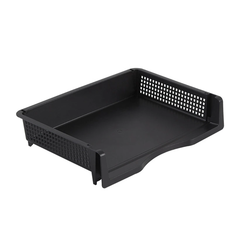Stackable Letter Tray Space Saving File Document Tray Vertical Horizontal File Basic Rectangular Desk Organizers 896C