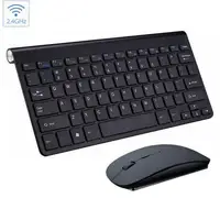 2.4g Wireless Keyboard And Mouse, Ergonomics, Portable Full Size, USB Interface, High-end Fashion Silvery White - Image 4