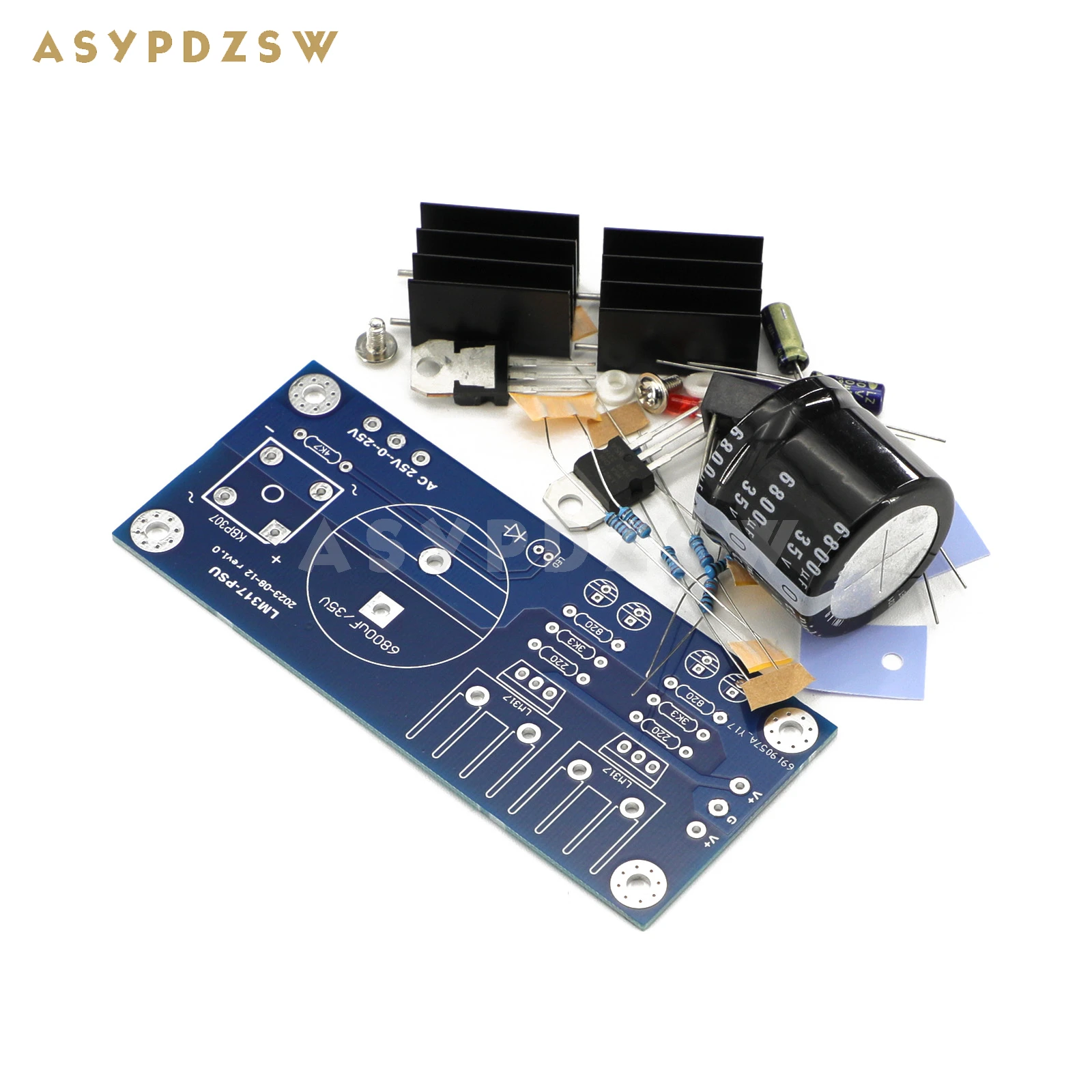 LM317-NAIM HICAP Regulated power supply DIY Kit/Finished board For NAIM Phono amplifier 24V+24V