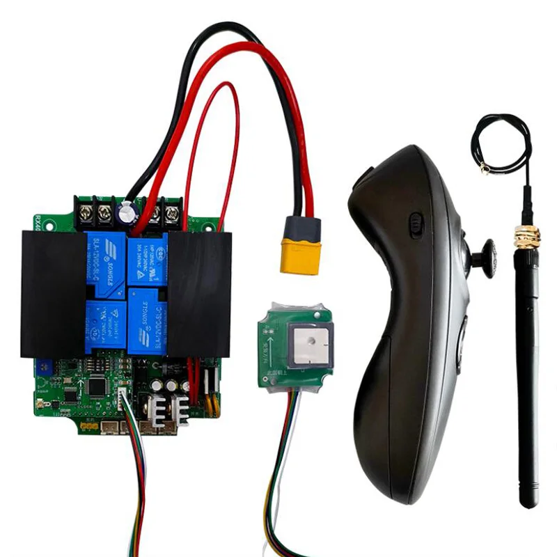 1Set24GGPSRemoteControllerReceiverKit12V24VMainBoard40AOne