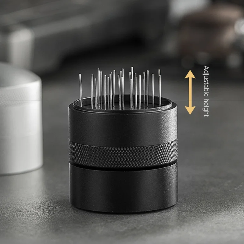 Outil WDT Distribution Espresso 7 Aiguilles 0.35mm - Agitateur Café Inox Pour Meilleure Extraction Distributeur Aiguilles Café Mouture Outil WDT Distribution Espresso 7 Aiguilles 0.35mm - Agitateur Café Inox Pour Meilleure Extraction Distributeur Aiguilles Café Mouture