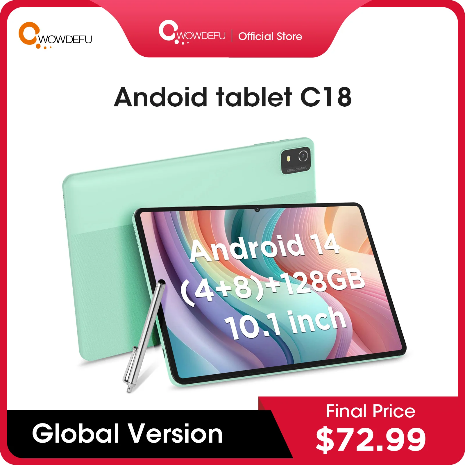 7 Day Arrives Origianal 10.1