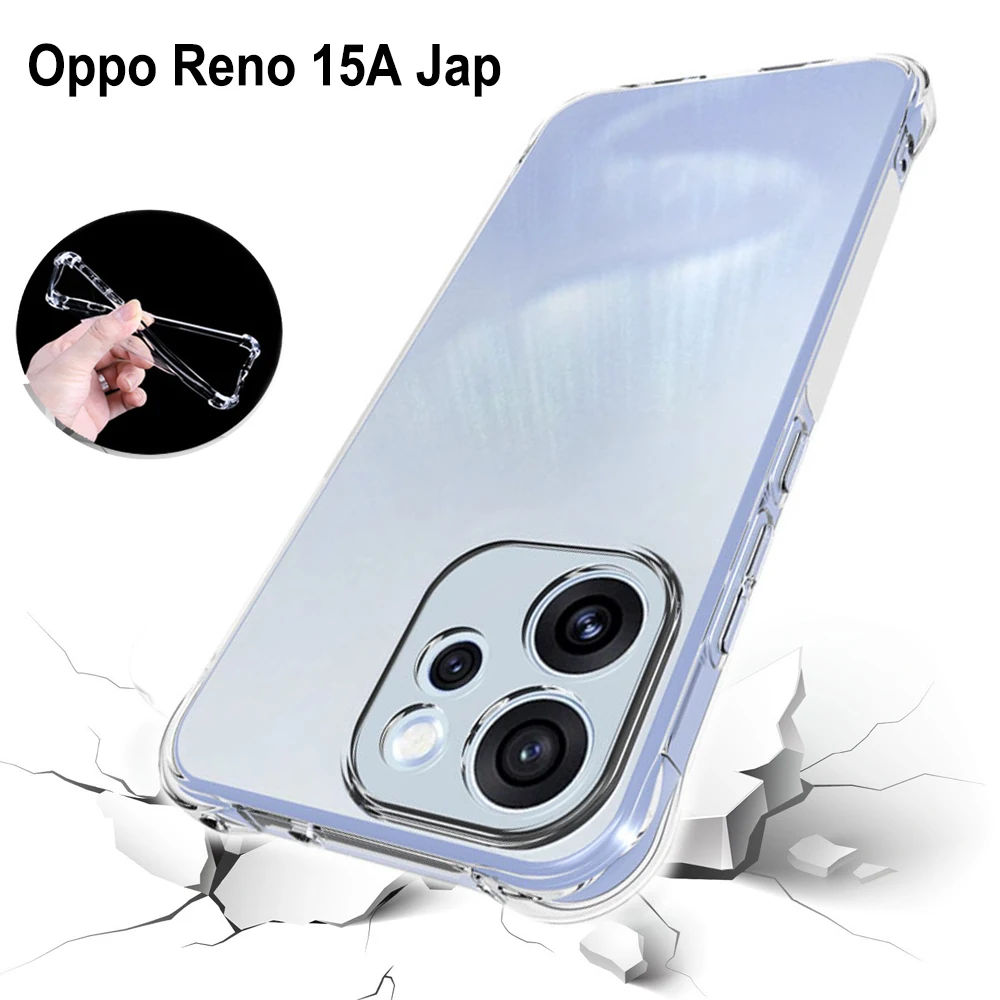 Clear Silicone TPU Shockproof Air Cushion Back Cover Case