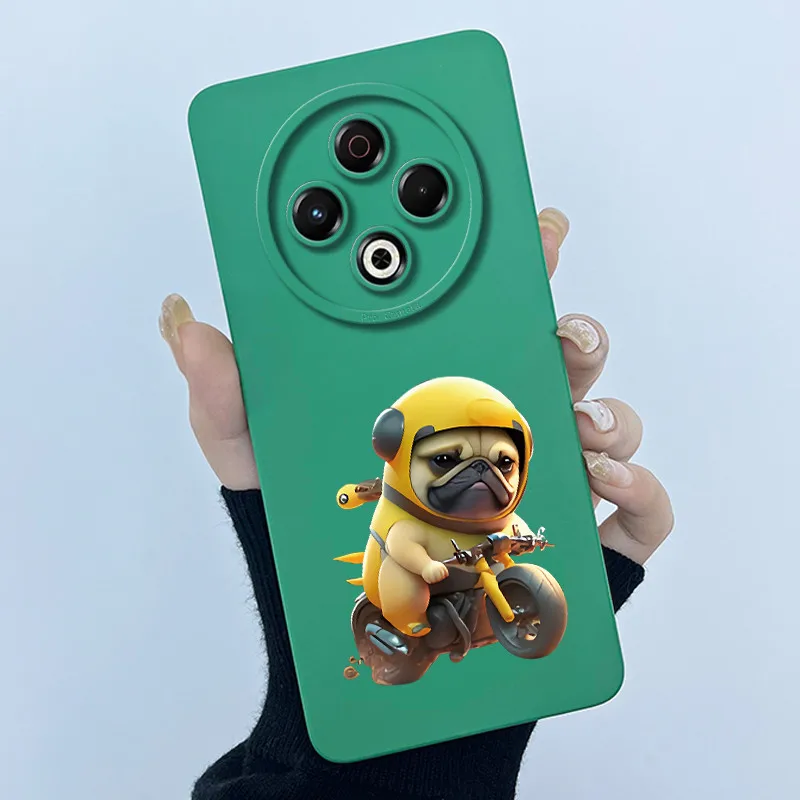 Soft Silicone Phone Case with Sweet Printed Design