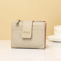 Women Wallets PU Leather Female Purse Mini Multi-Cards Holder Coin Short Wallets Slim Small Wallet Zipper Carteras Para Mujeres 1