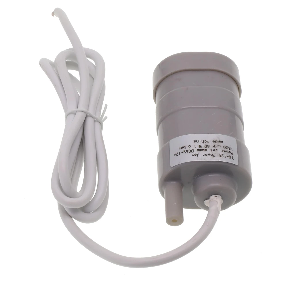 

Watering Equipment Water Pump Yard Garden 12 Volt 12V 1500L/H Pump Camping Garden Grey Plastic Submersible Pump