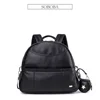 New Fashion PU Black Diaper Backpack for Baby Large Capacity Waterproof Pockets Diaper Bag for Mother Travel Stroller Bag 6