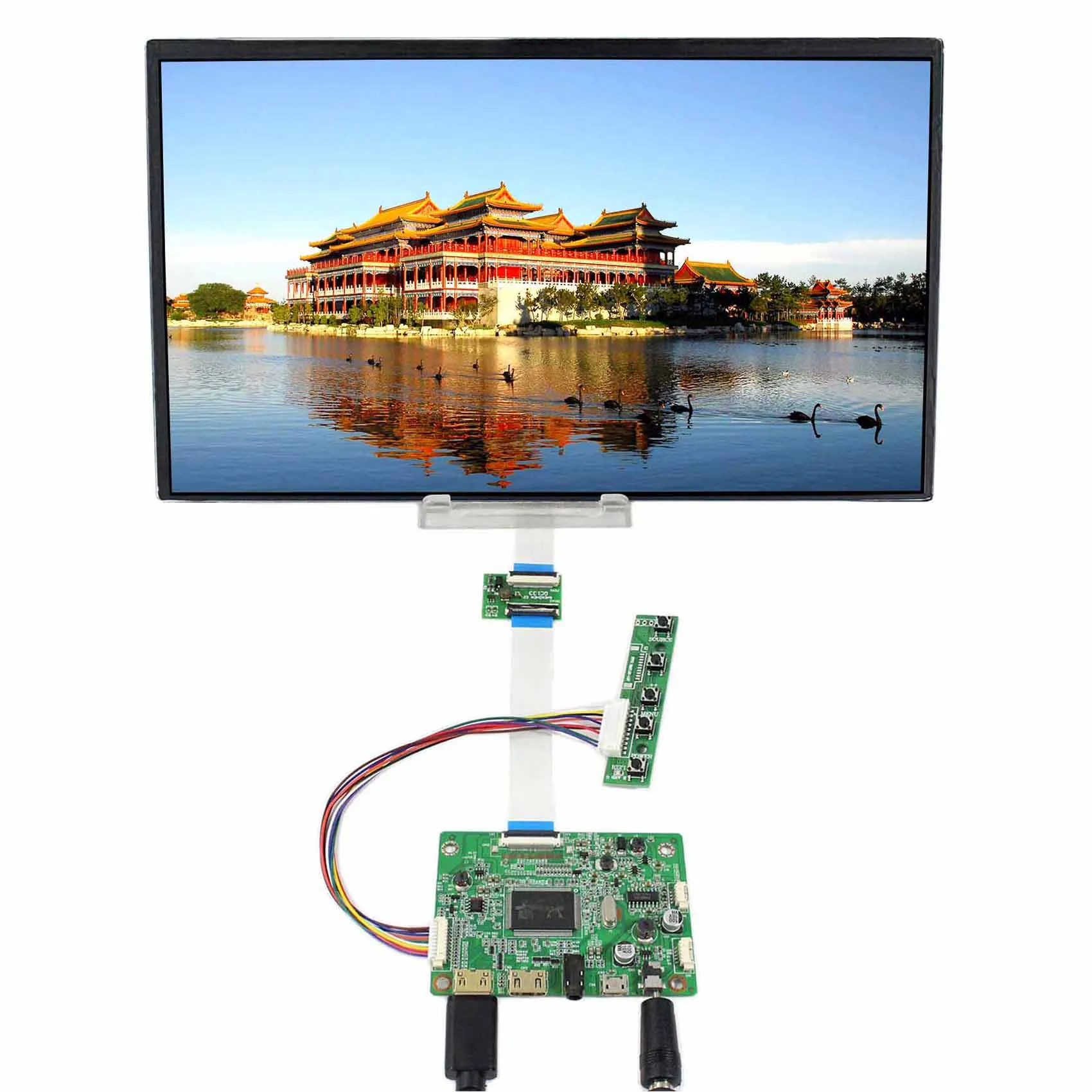 

Mini HD-MI LCD Controller Board Work With eDP 13.3inch IPS N133HSE 1920x1080 LCD Screen for Laptop Display