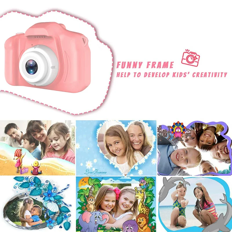 Youpin-Mini appareil photo numérique MITA pour enfants, 2.4 , HD 1080P,  caméscope de dessin animé mignon, jouets, accessoires de photographie en  plein air, cadeau d'anniversaire pour enfant - AliExpress