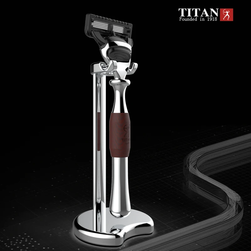 Titan Handle 5 Heads Smooth Shaving Safety Facial Hair Comfortable Hair Remove Machine Razor