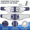 1PCS Bionic Lower Back Brace Support Belt for Pain Relief Lumbar Support for Herniated Disc Sciatica - Back Support Aid 4