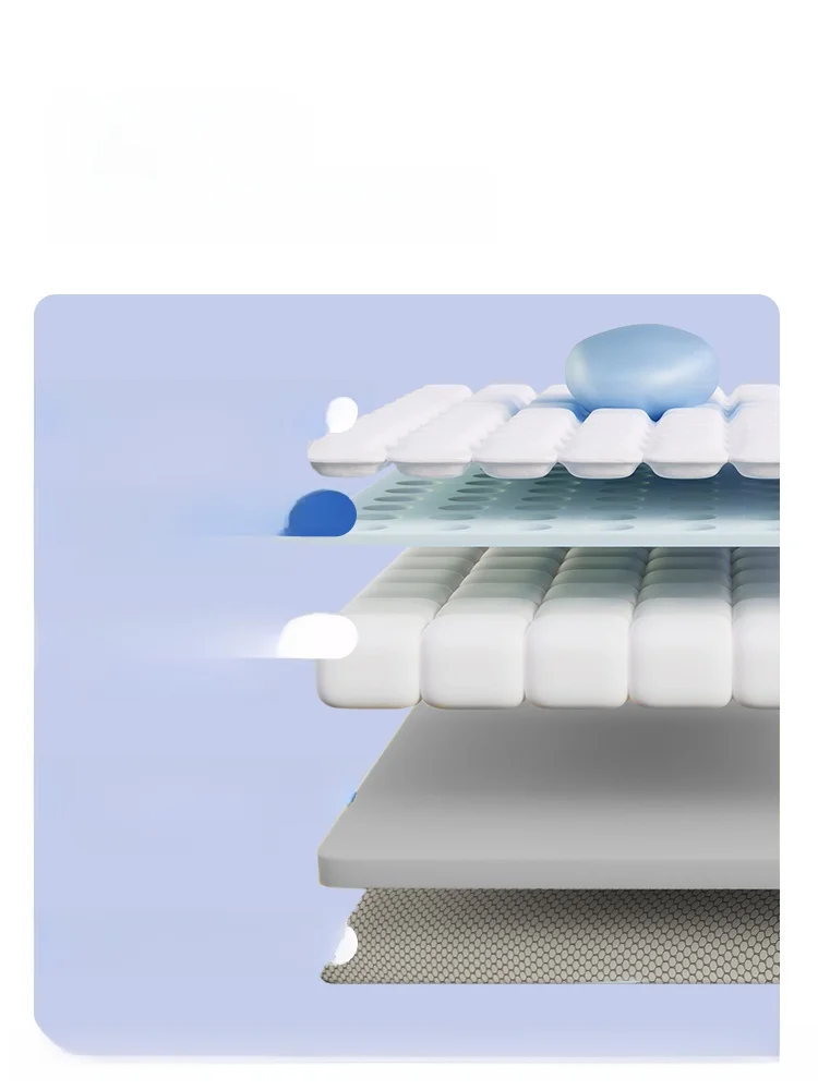 부드러운 매트리스 스펀지 패드 1인용 매트 임대인용 학생 기숙사 접이식 다다미 침실 범용 니트 원단