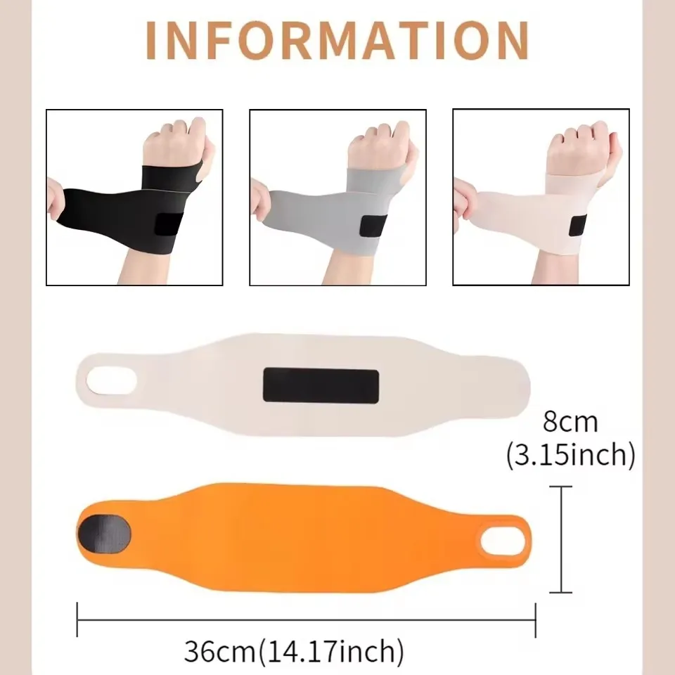 Adjustable Breathability Compression Wrist Brace Sprains Carpal Tunnel Pain Wrist Support Unisex 1Pcs