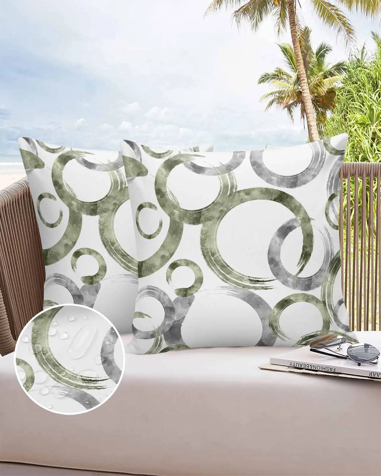 

2/4 шт., водонепроницаемые наволочки для подушки, 40/45/50/60/66 см