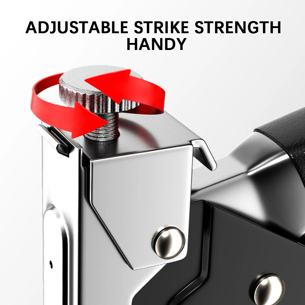 Manual Upholsterys Staple Machine Multifunctional 4 In 1 Portable Nailer Fast Nailing Handheld Nailer Tool For Woodworking 6