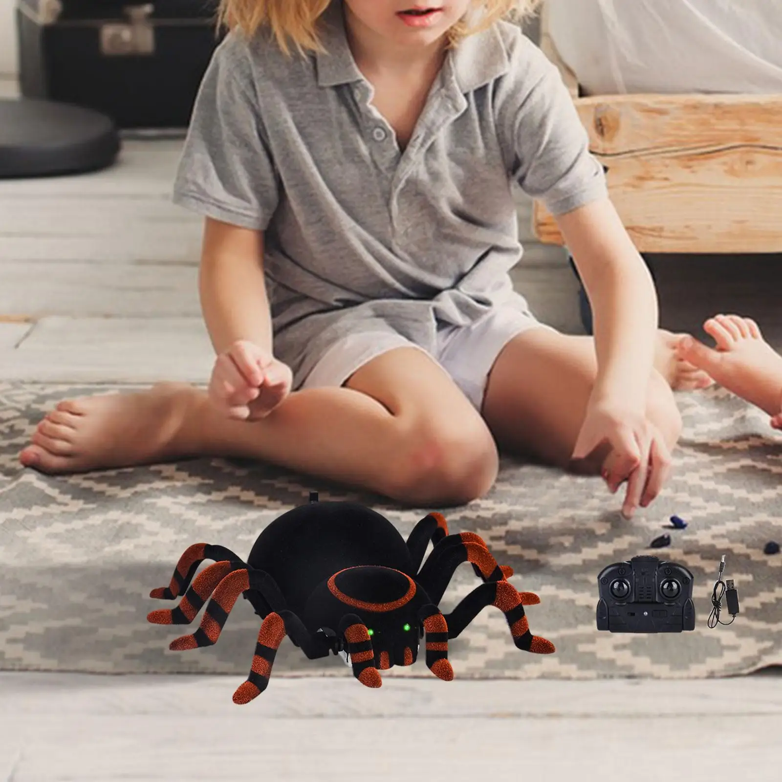 Remote Control Spider Toy Remote Controlled Toy for Kids Children Toddlers
