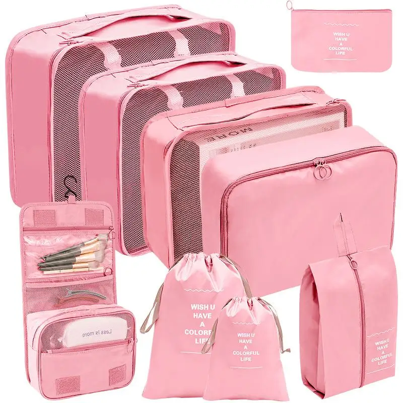 9pcs pink