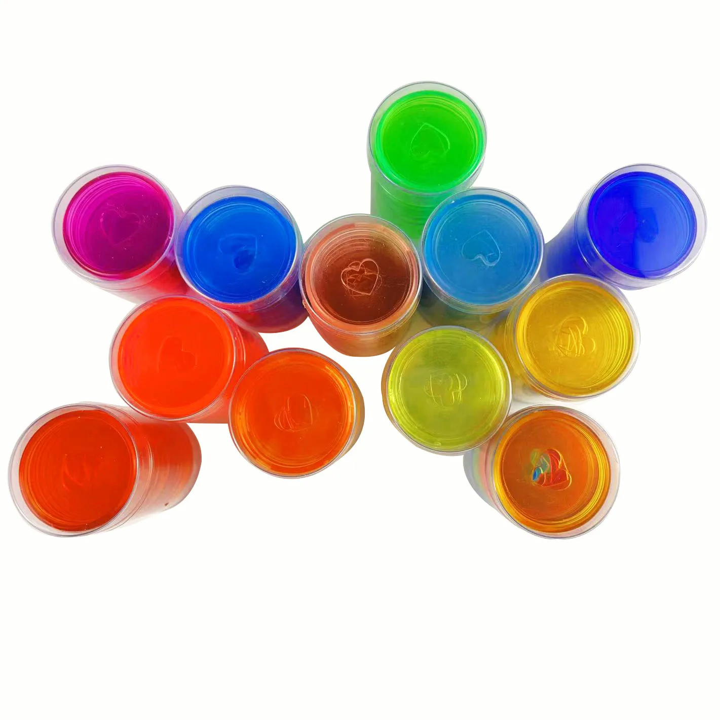 12pcs 35mm 투명 컬러 러브 버섯 모양 홀 루즈리프 버클 노트 다이어리 수제북 액세서리 바인딩 버클