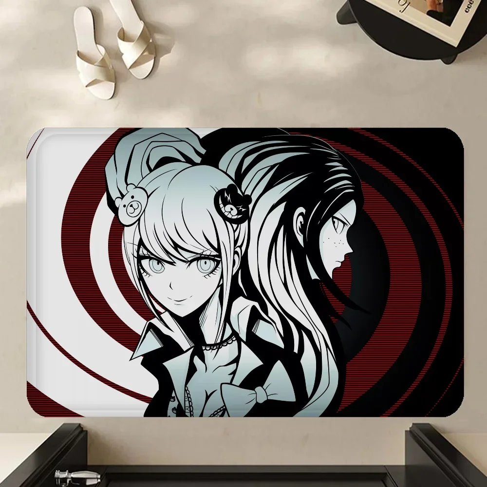 Anime Game Danganronpa Bathroom Mat Kids Room Bedroom Decoration Balcony Anti-Slip Doormat Living Room Welcome Rug 6