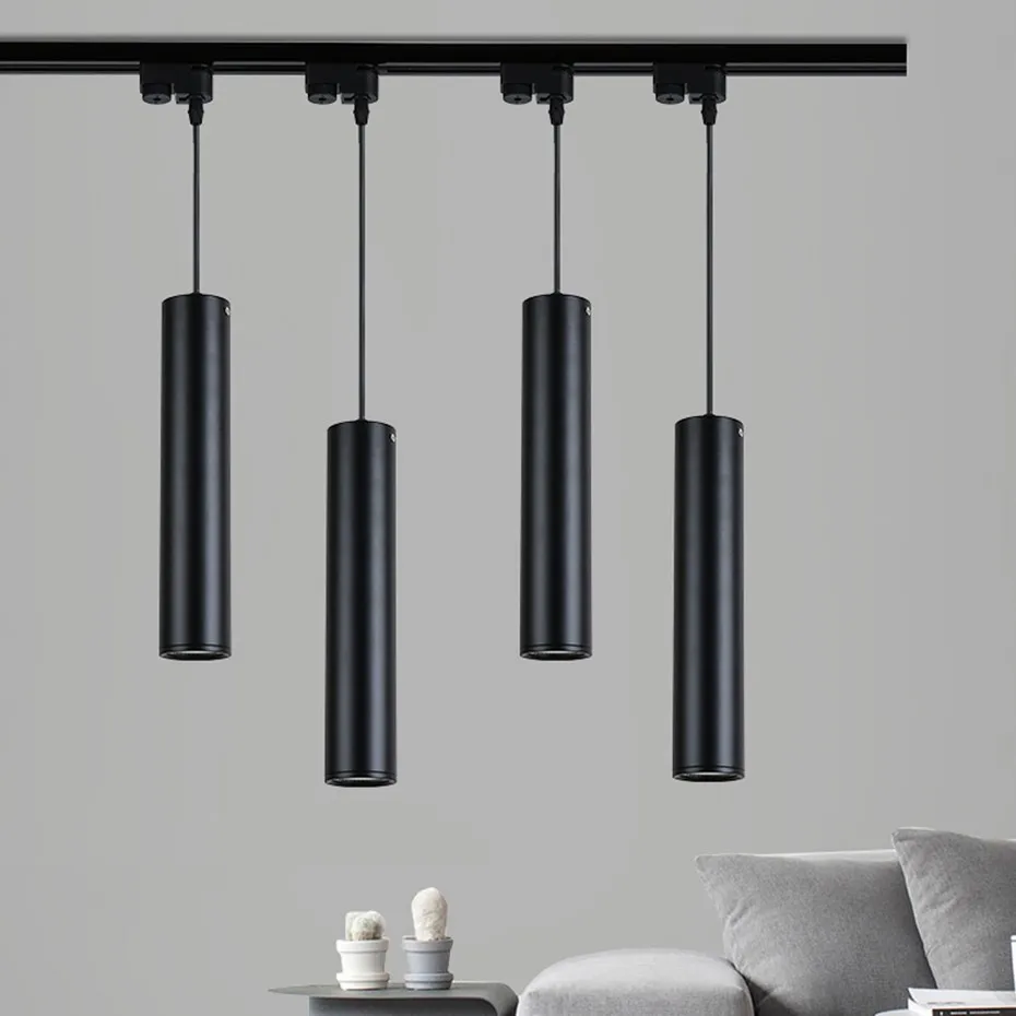 

Track Light Aluminum Rail Track Hanging Lamp 10W/ 12W AC85V-265V Spot Lamp Kitchen Lighting Loft Dining Room Restaurant Lamp