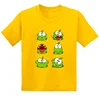 Hot Game Cut The Rope Om Nom Frog Funny Kids T shirt Cartoon Baby Boys Girls Cute Clothes Summer Casual Children Cotton T-Shirts 4