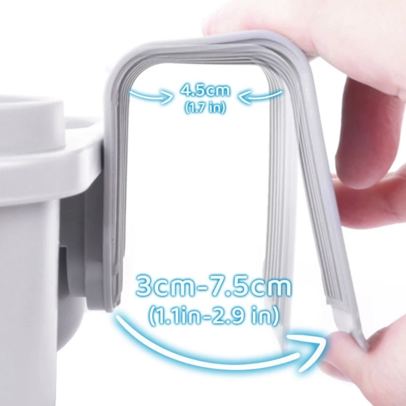2 in 1 Baby Stroller Cup Holder Multifunctional Water cup, milk bottle Coffee Holder Snack Box for Baby Stroller Accessoris