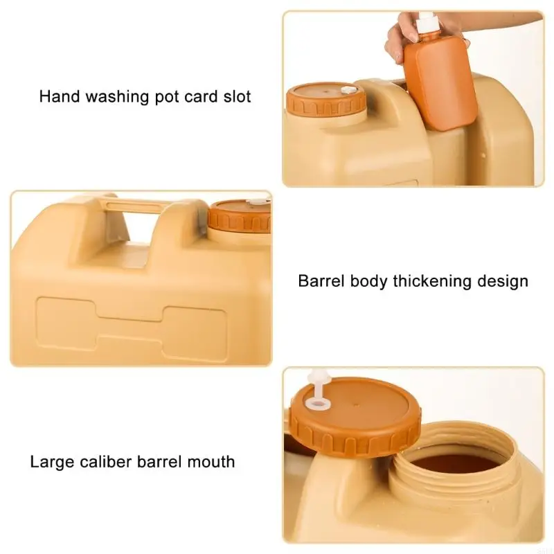 20L Water Reservoirs Bucket Container For Camping Emergency