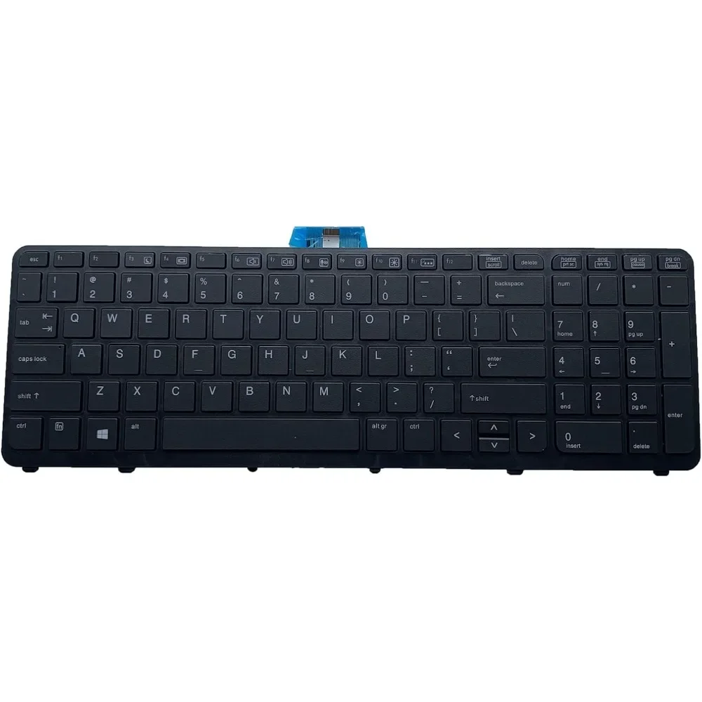 Tastiera di Ricambio per Laptop Layout US per Serie HP ZBOOK 15 G1 15 G2 17 G1 17 G2 Senza Puntatore con Retroilluminazione - immagine 2