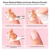 LIMEGIRL 60ml Nail Remover Gel Remover Nail Liquid Easy Soften Remove Fake Nails Solid Adhesive Press-On Nail Gel Remover Tool 3