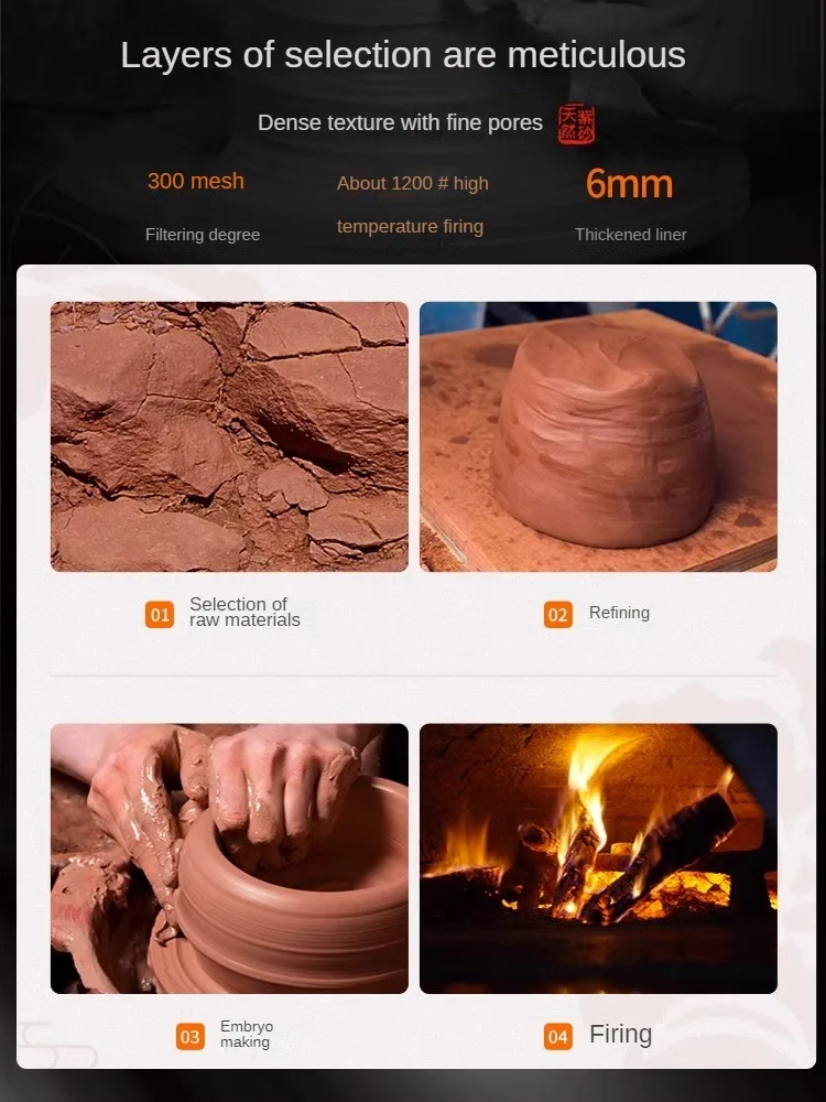 220V Electric Stewing Cooker Purple Clay Pot Automatic 4L 5L Household Slow Stewer Multi Cooker Electric Clay Pot Soup 6