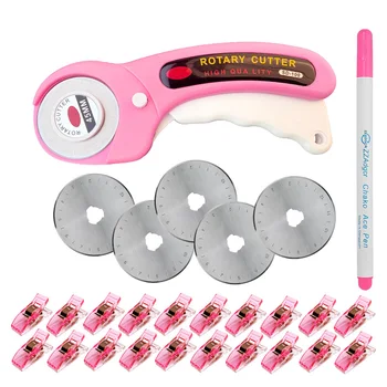 Pink Rotary Cutter Set 1