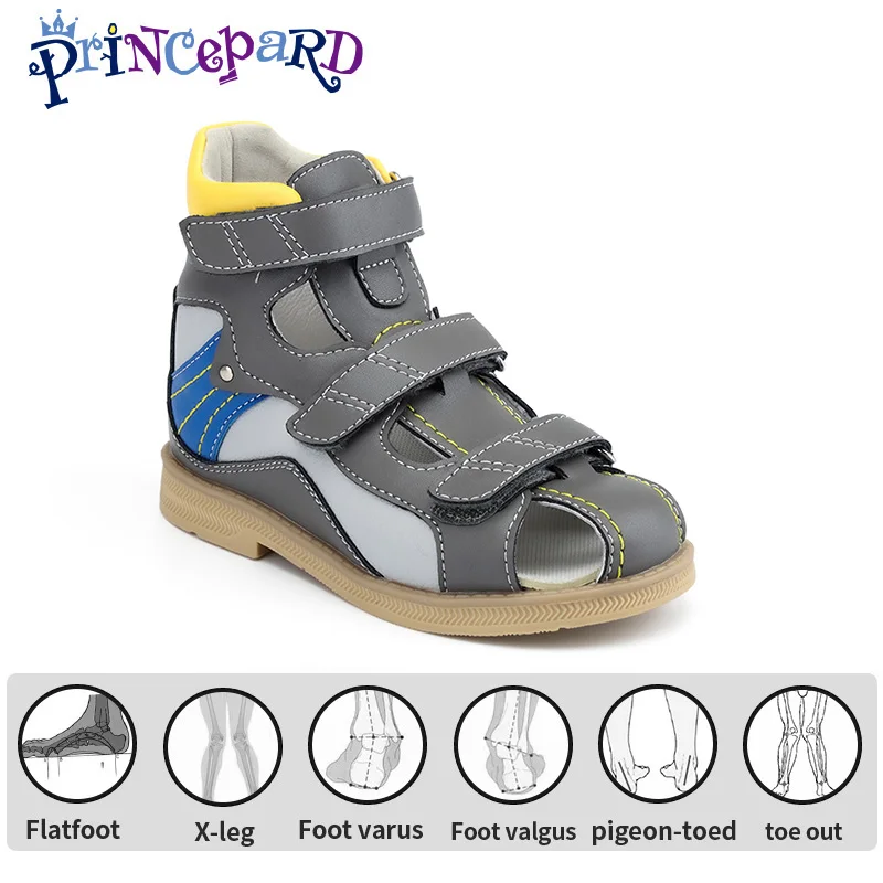 Orthopedic Shoes For Kids,toddlers Corrective Summer High Top Closed