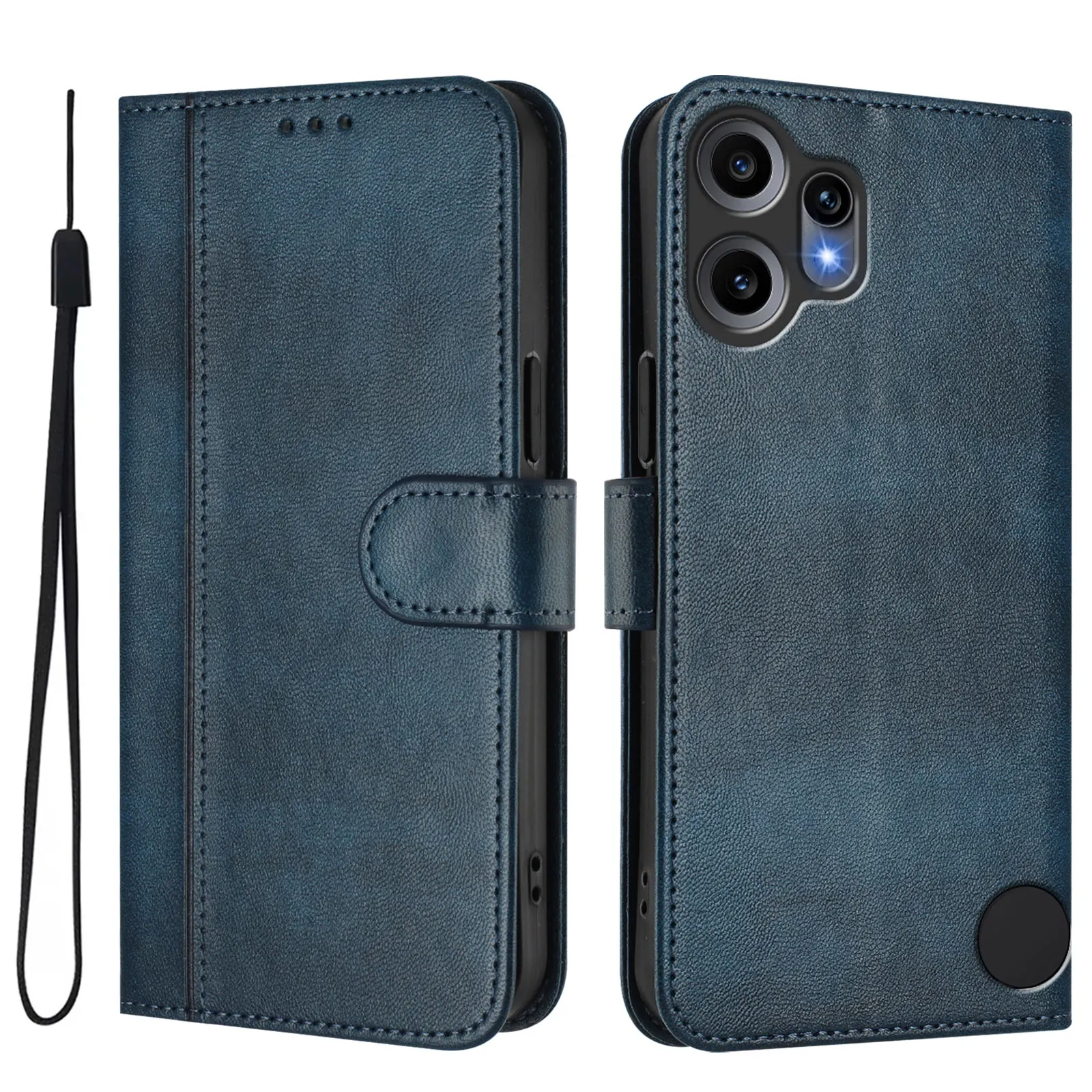 Luxury Magnetic Flip Leather Card Case for Nothing Phone - Elegant Coque Cover