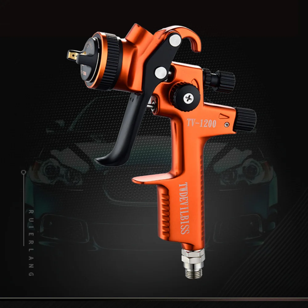 

Professional Car Spray Gun 1.3mm Nozzle High Atomization Gravity Air Brush Car Maintenance Pneumatic Spray Gun Tool