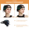 Roaring 20s Accessories for Women Wedding Feather Headband 1920 Headpieces Charm 1920s Miss 4