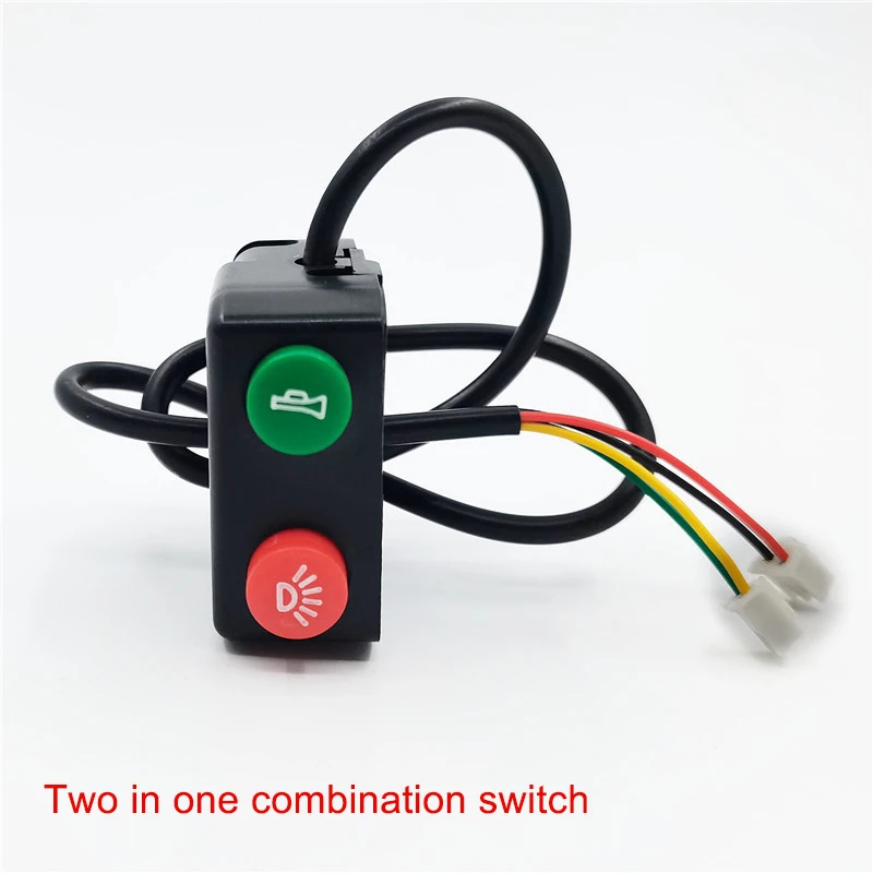 

Motorcycle Handlebar Horn And Headlight Combination Switch Button Motor Switches Turn Signal Accessories