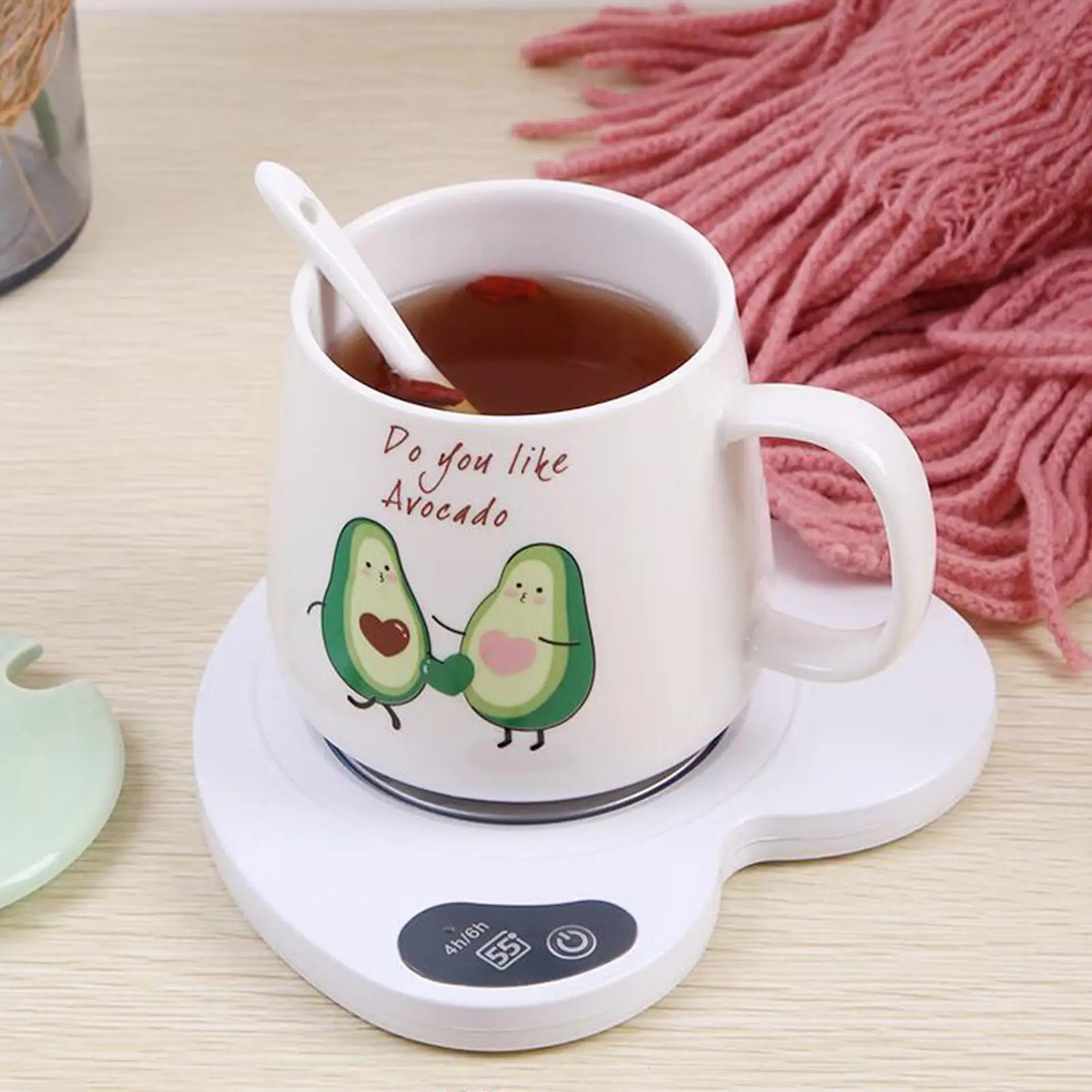 Plato calefactor eléctrico de escritorio, calentador de tazas USB,  calentador de tazas de té y café, placa calefactora para escritorio,  accesorios de calentador de tazas Usb - AliExpress