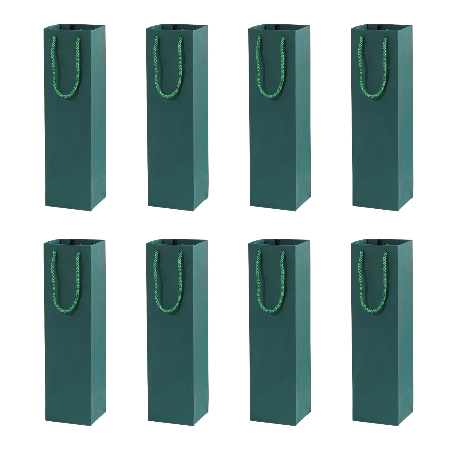 12 Pz Sacchetti Regalo per Vino Nero, Sacchetto Regalo per Champagne