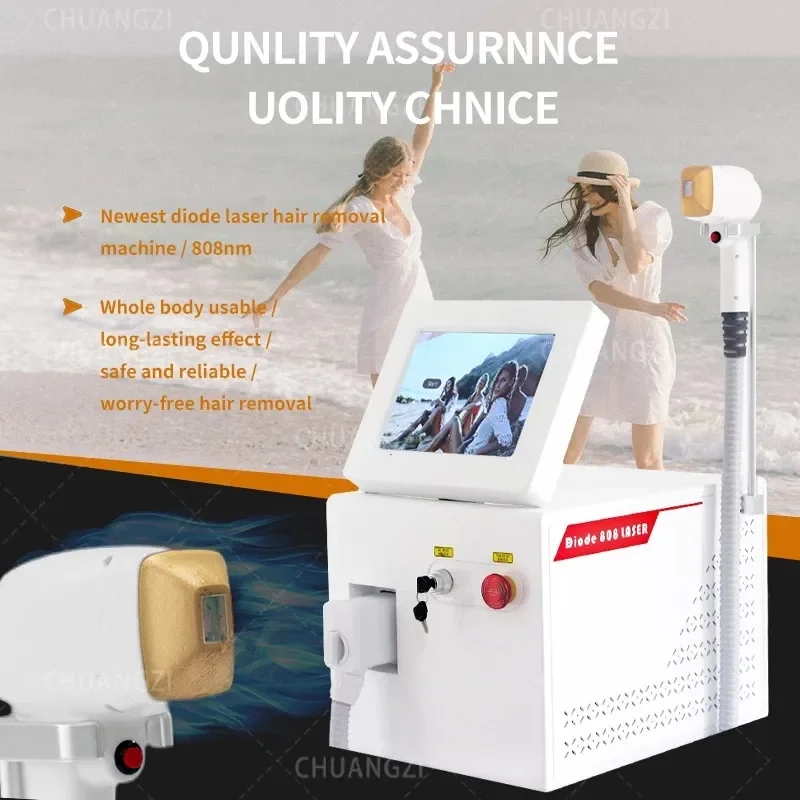 2024 NEW  high power Diode Ice Titanium Laser IPL PermanentHair Remova 755 808 1064nm fast Painless Laser Hair Removal Machine new original 5pcs lot dh20 18a or dh40 18a to 247 20a 1800v high voltage fast recovery diode