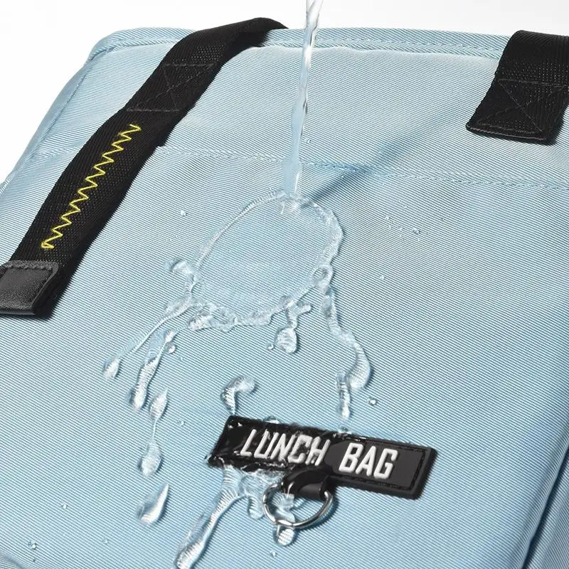 Large Capacity Insulated Bento Lunch Box with Thermal Storage and Zipper Closure