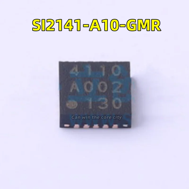 

1-100 PCS/LOT New SI2141-A10-GMR screen 4110 package: QFN-24, original video interface chip appears