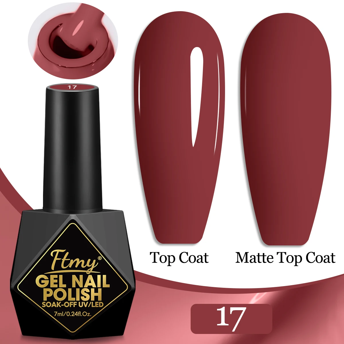 Color Gel Polish Set - Popular Series, 7ml, Vibrant Manicure Collection with Smooth Texture, UV LED Soak Off Semi-Permanent Nail Art