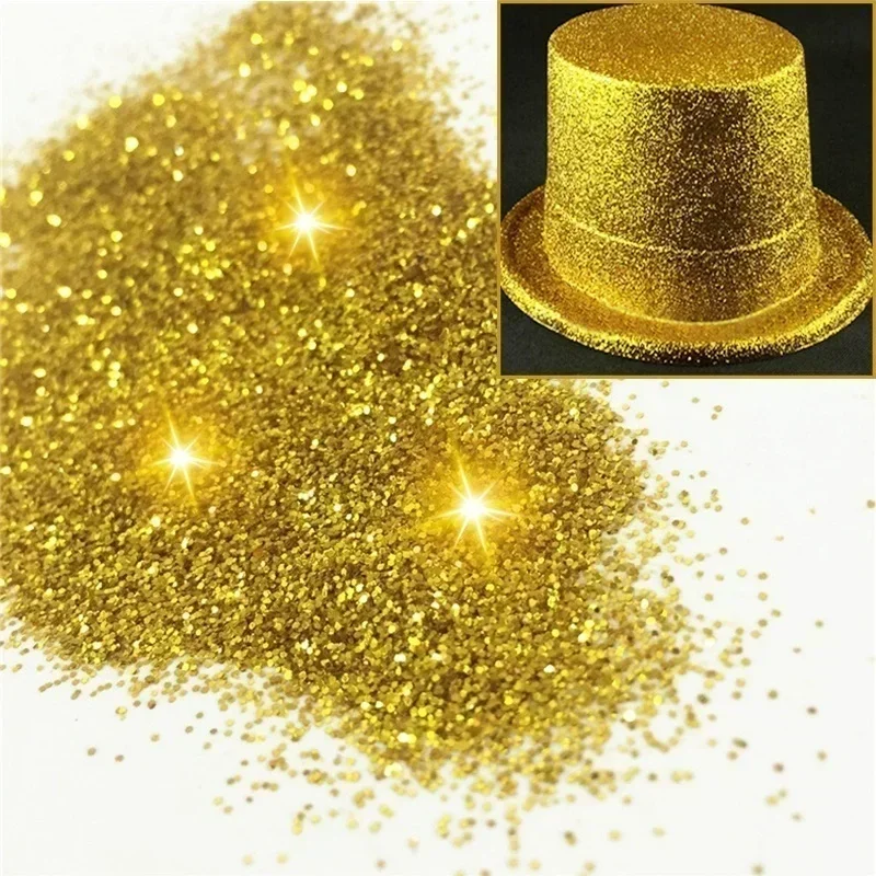 DIY Handmade Tool Accessories Glitter Powder Nail Art Supplies 6 Bottles Random Colors