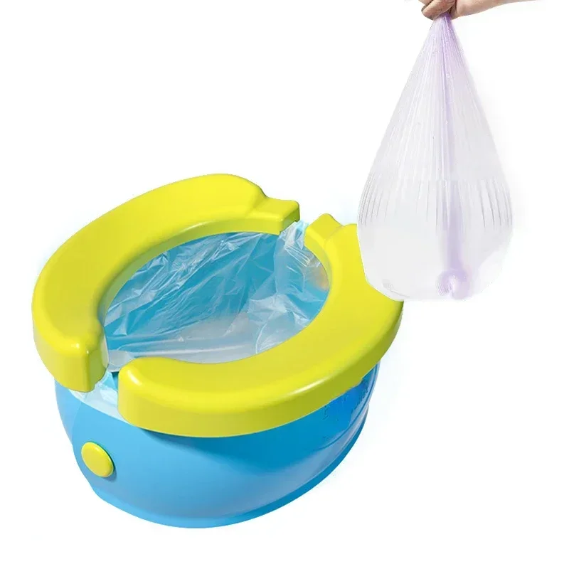 Children's Foldable Potty Training Seat Easy To Clean Toilet Seat Boys and Girls Birthday Gift Portable Travel Baby Potty 4